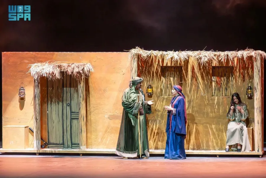 مسرحية شرهبان من نسخة العام الماضي من مهرجان الرياض للمسرح