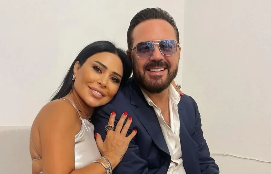 وائل جسار وزوجته- الصورة من حسابه على إنستغرام