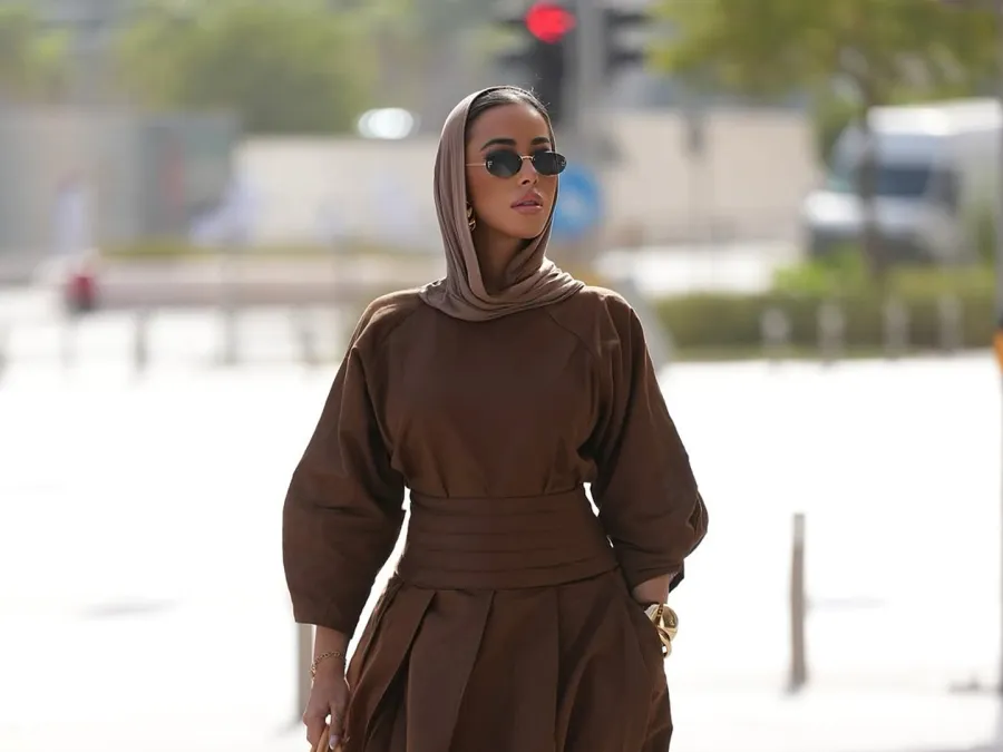 مدونة الموضة أماني فوزي - الصورة من حسابها على إنستغرام