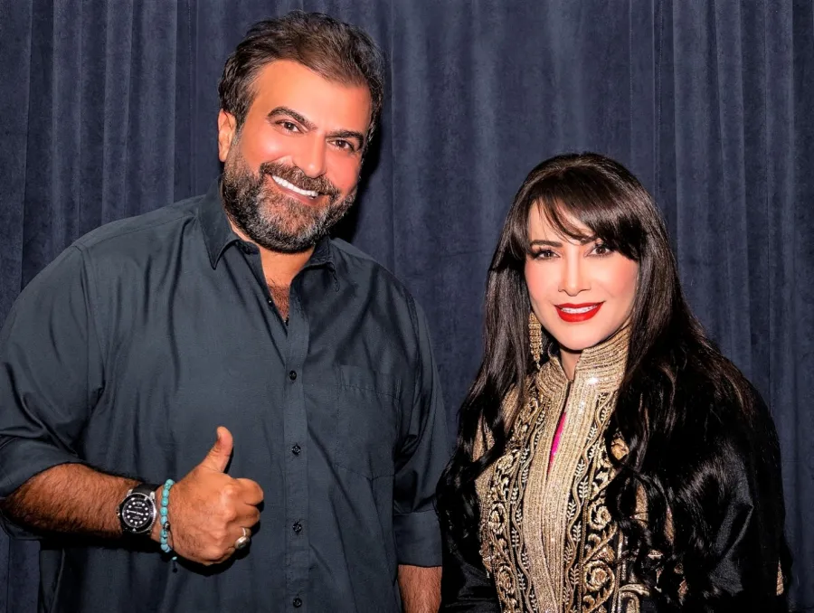 مناف عبد ال وهدى حسين- الصورة من حسابه على الانستغرام