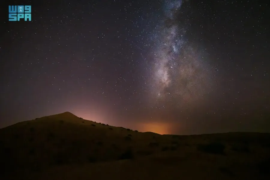اعتماد صحراء النفود الكبير من الجمعية الدولية للسماء المظلمة. الصورة من وكالة الأنباء السعودية "واس" 