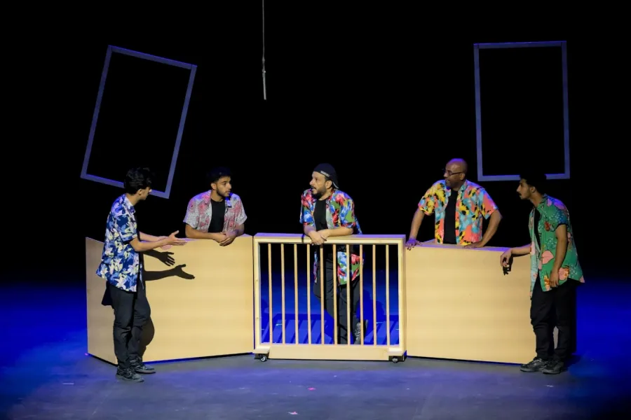 من عروض المسرحيات المقدمة بالمهرجان- الصورة من المركز الإعلامي لشركة بنش مارك