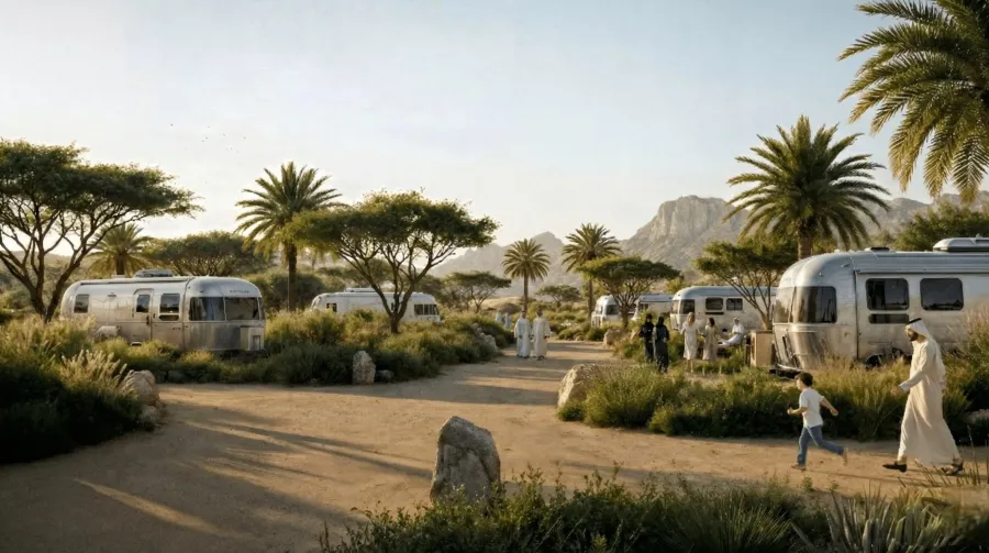  "طريق دبي للكرفانات" سيقدم طيفًا واسعًا من التجارب. الصورة من مكتب دبي الإعلامي
