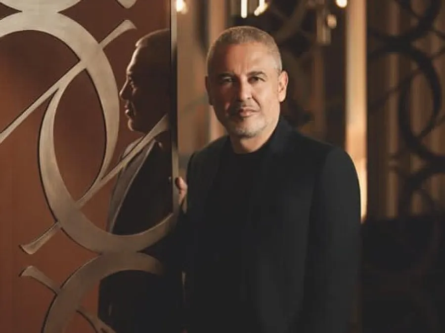 إيلي صعب- الصورة من حساب ابنه جونيور على إنستغرام