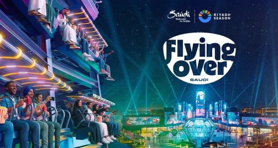 تجربة Flying Over Saudi ضمن فعاليات موسم الرياض - الصورة من الموقع الرسمي لمنصة وي بوك