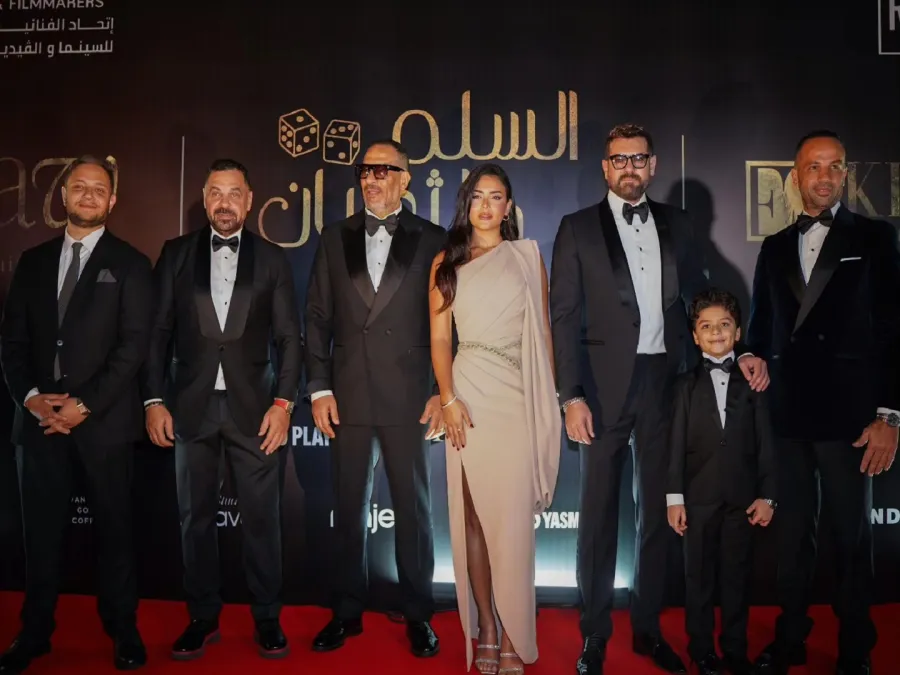 أبطال وصناع فيلم السلم والثعبان 2 - الصورة من صفحة الشركة المنتجة للفيلم على فيس بوك