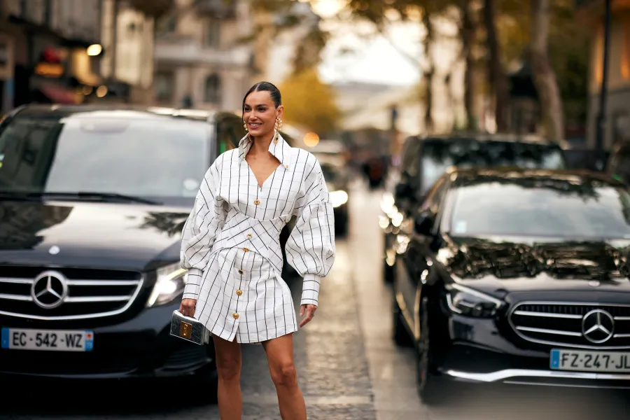 الجاكيت بأكتاف ضخمة -الصورة من Launchmetrics/Spotlight ©