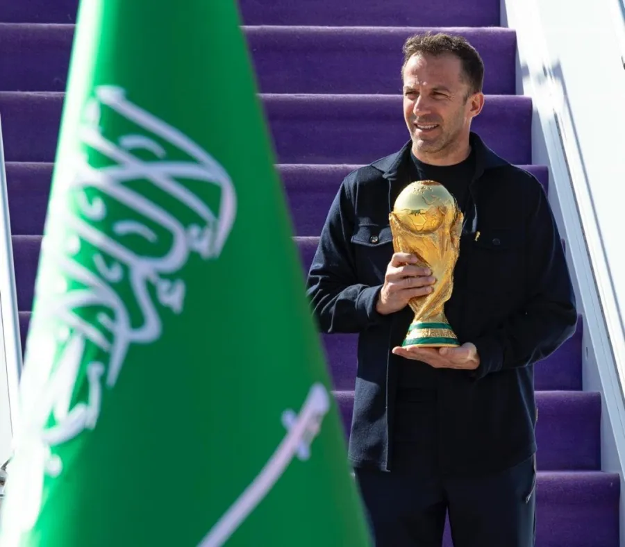 كأس العالم 2026 يصل إلى العاصمة السعودية الرياض