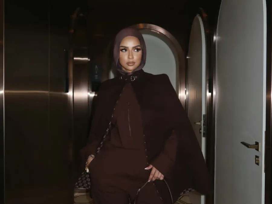 مدونة الموضة سهى طه - الصورة من حسابها على إنستغرام