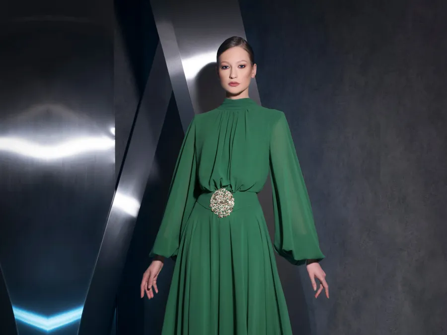 فستان من زياد نكد Ziad Nakad - الصورة من Launchmetrics/Spotlight ©