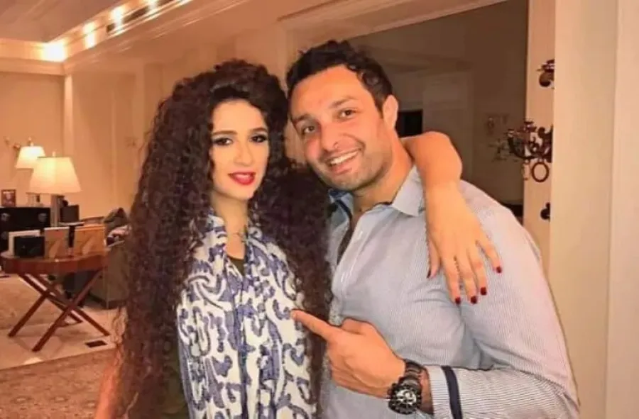 وائل عبد العزيز وشقيقته ياسمين- الصورة من حسابه على إنستغرام