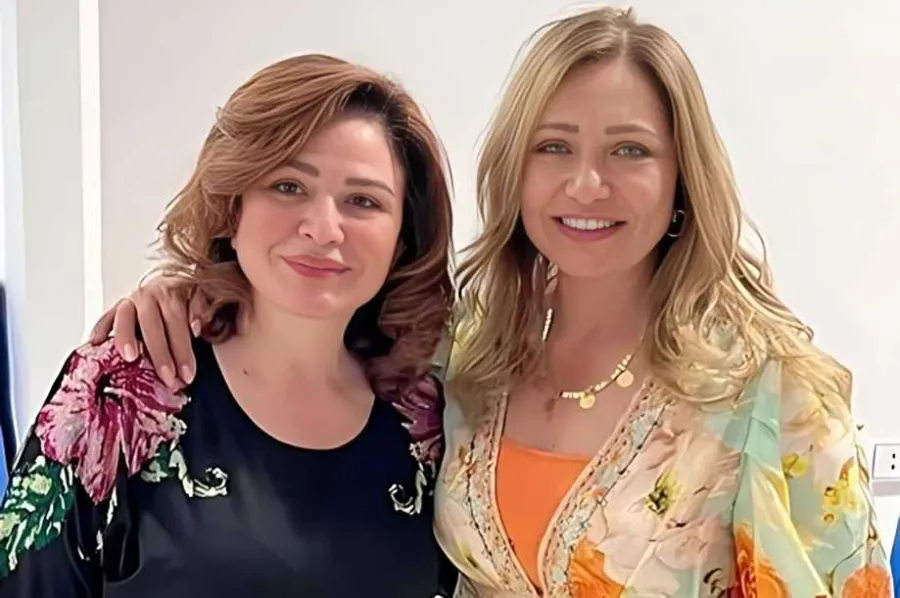 إلهام شاهين وليلى علوي - الصورة من حساب إلهام شاهين على إنستغرام