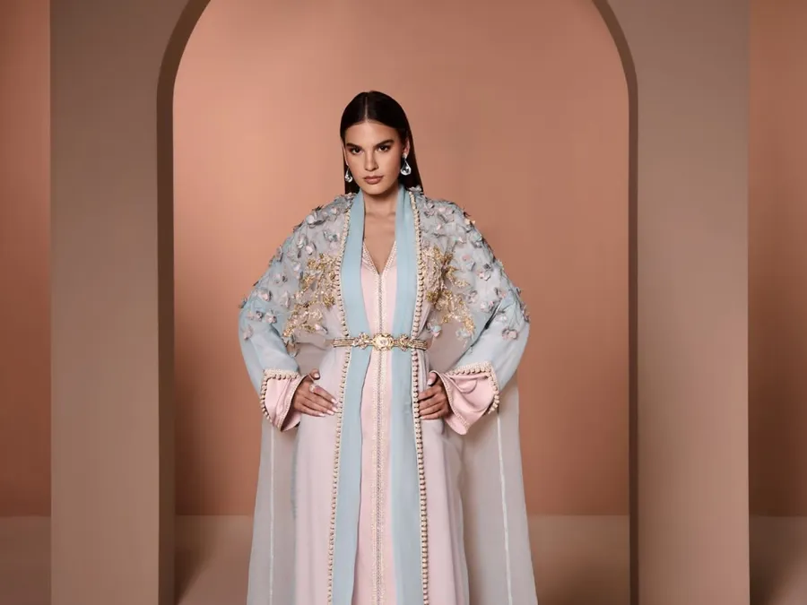 قفطان من  سلمى بنعمر - الصورة من حساب الماركة على إنستغرام