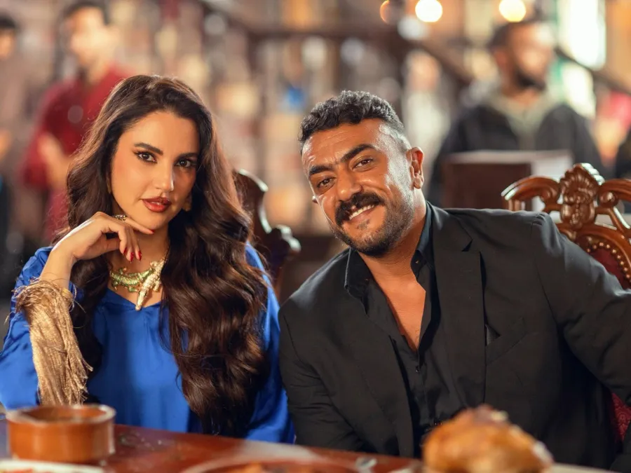 أحمد العوضي ودرة- الصورة من صفحة أحمد العوضي على فيس بوك 