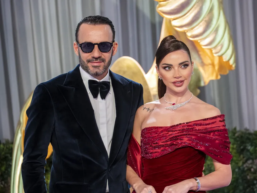 داليدا خليل وزوجها من حفل Joy Awards 2026 - الصورة من هيئة الترفيه