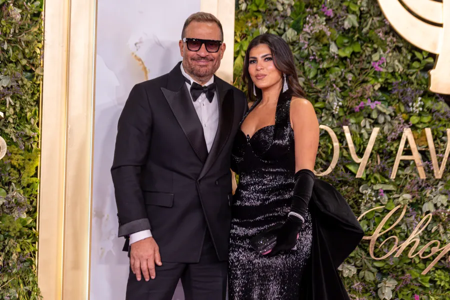 ماجد المصري وزوجته في حفل 2026 Joy Awards‏ -  الصورة من الهيئة العامة للترفيه