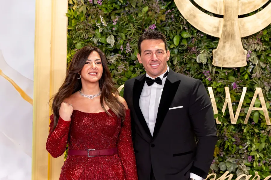  دنيا سمير غانم وزوجها رامي رضوان - الصورة من هيئة الترفيه