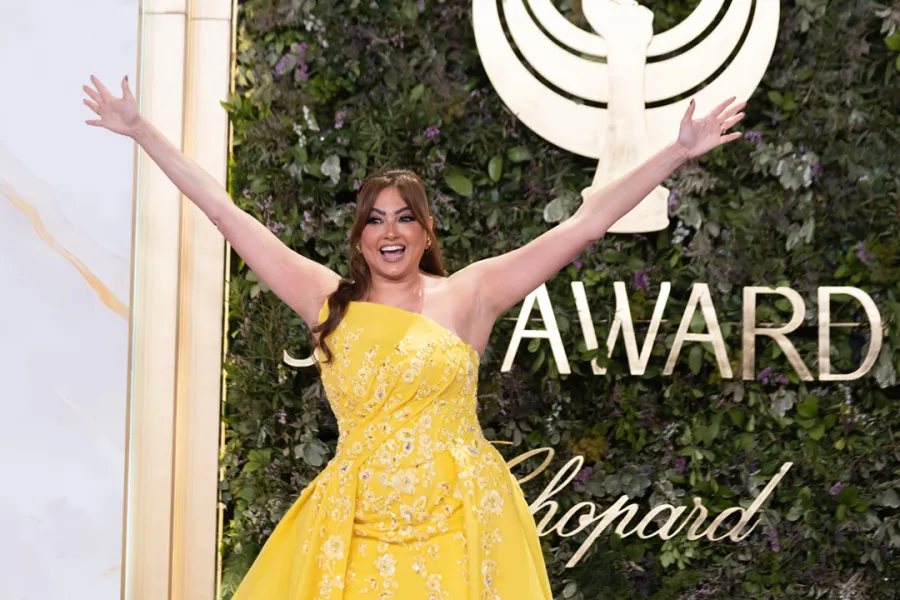 بشرى في حفل joy awards 2026 - الصورة من الهيئة العامة للترفيه