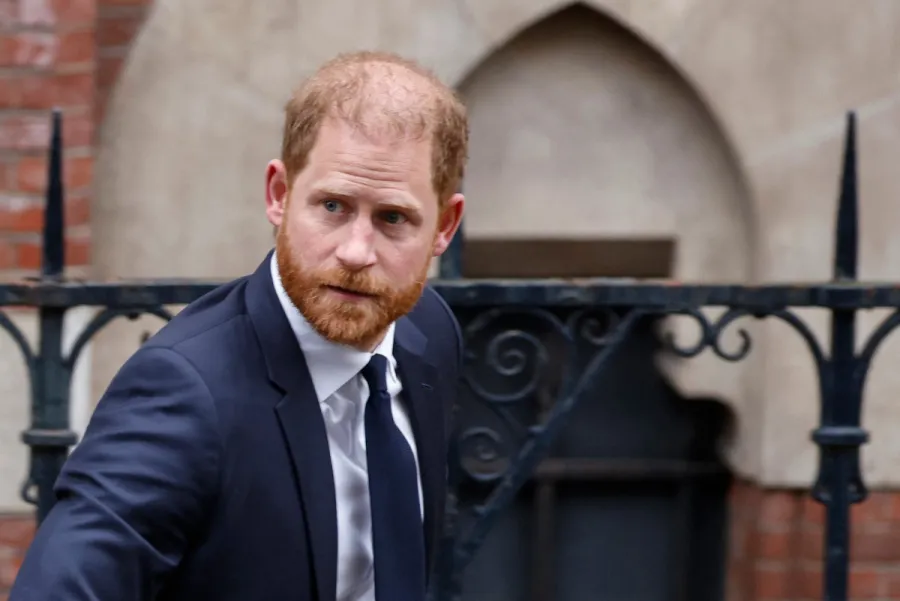 الأمير هاري في المحكمة العليا بلندن (Prince Harry at the High Court in London). مصدر الصورة:BROOK MITCHELL / AFP