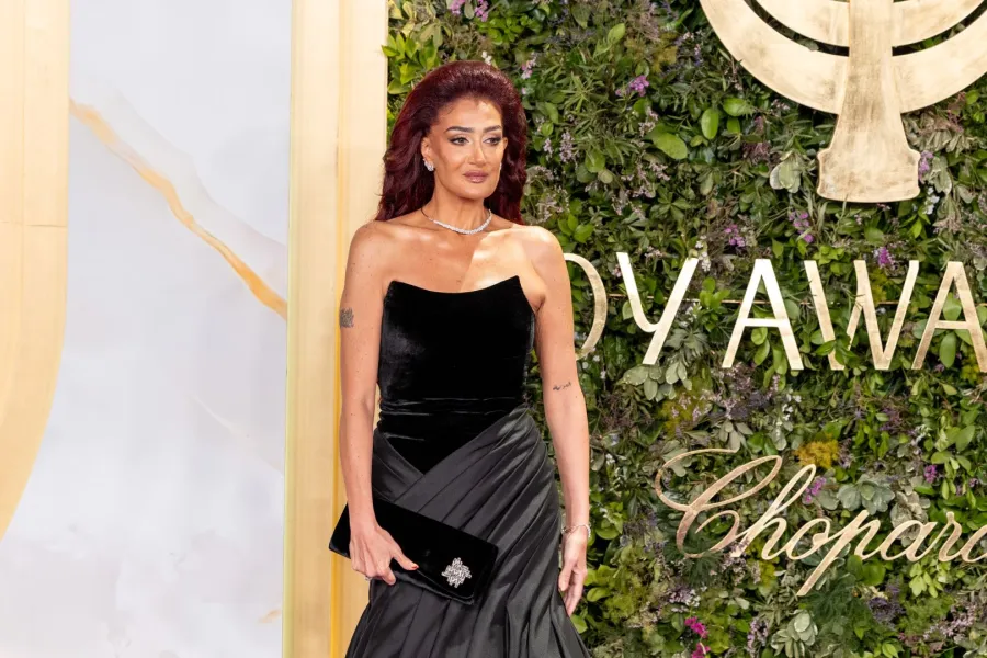 غادة عبد الرازق من حفل توزيع جوائز صناع الترفيه joy awards 2026- الصورة من هيئة الترفيه