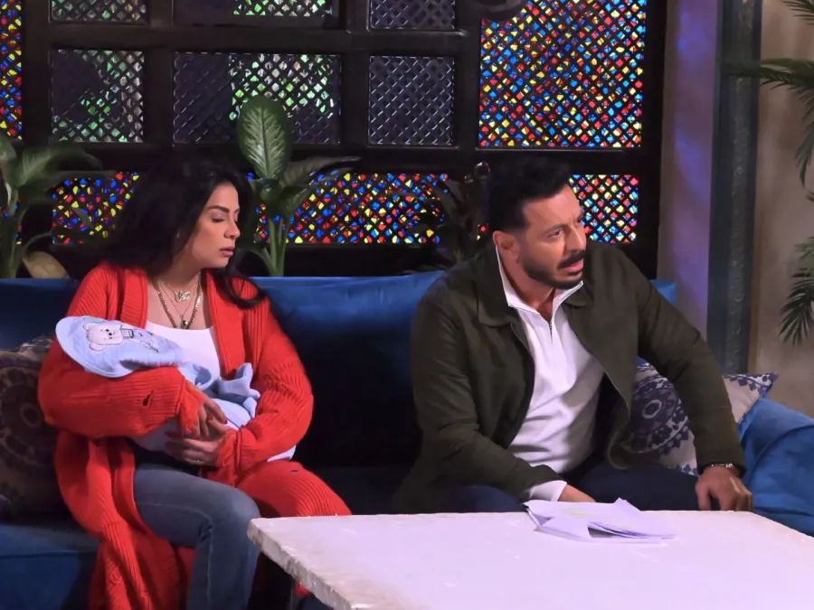 مصطفى شعبان وسهر الصايغ من مسلسل درش- الصورة من الشركة المنتجة