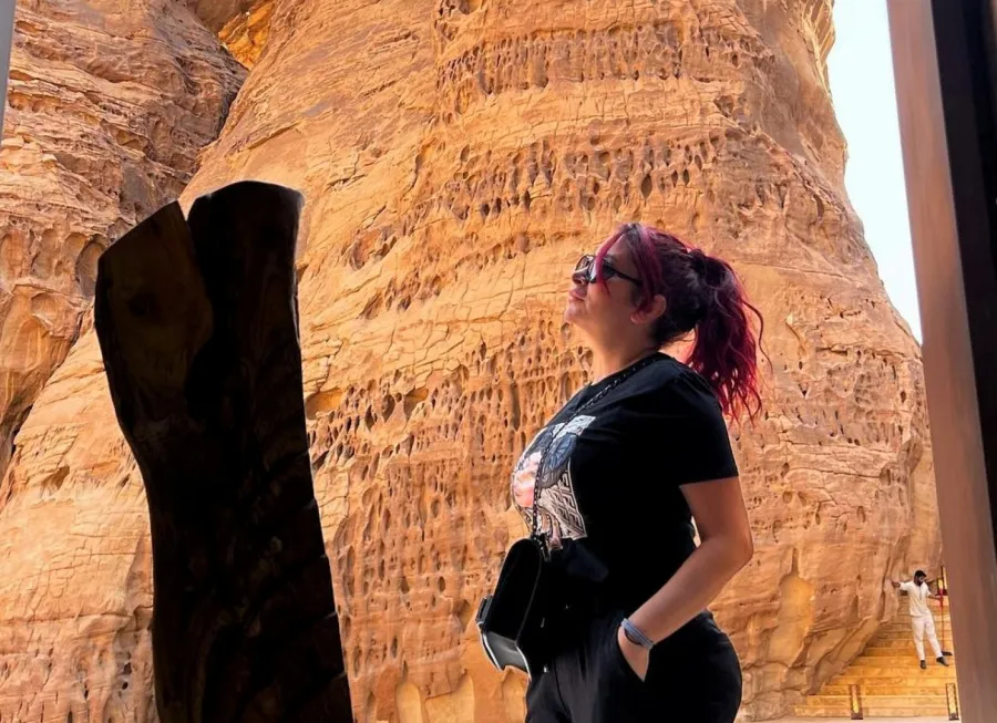 ديما بياعة- الصورة من حسابها على الانستغرام