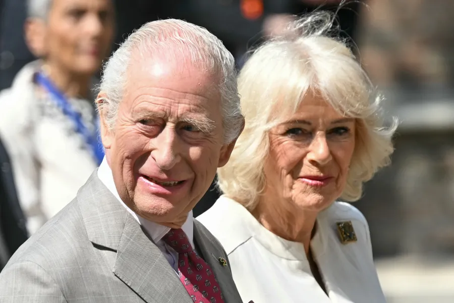 الملك تشارلز والملكة كاميلا في إيطاليا (King Charles and Queen Camilla in Italy). مصدر الصورة: Paul ELLIS / AFP