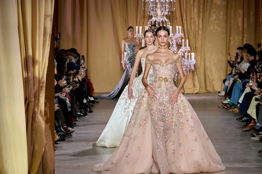 من مجموعة زهير مراد في أسبوع الموضة في باريس 2026  -الصورة من Launchmetrics/Spotlight ©