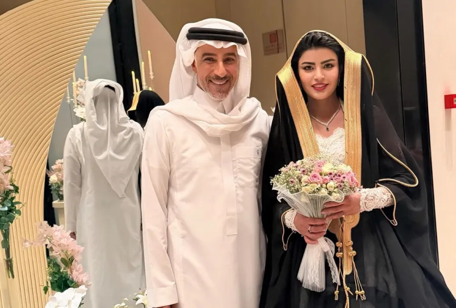 ميلا الزهراني وعبد المحسن النمر -الصورة من حساب ميلا على الانستغرام