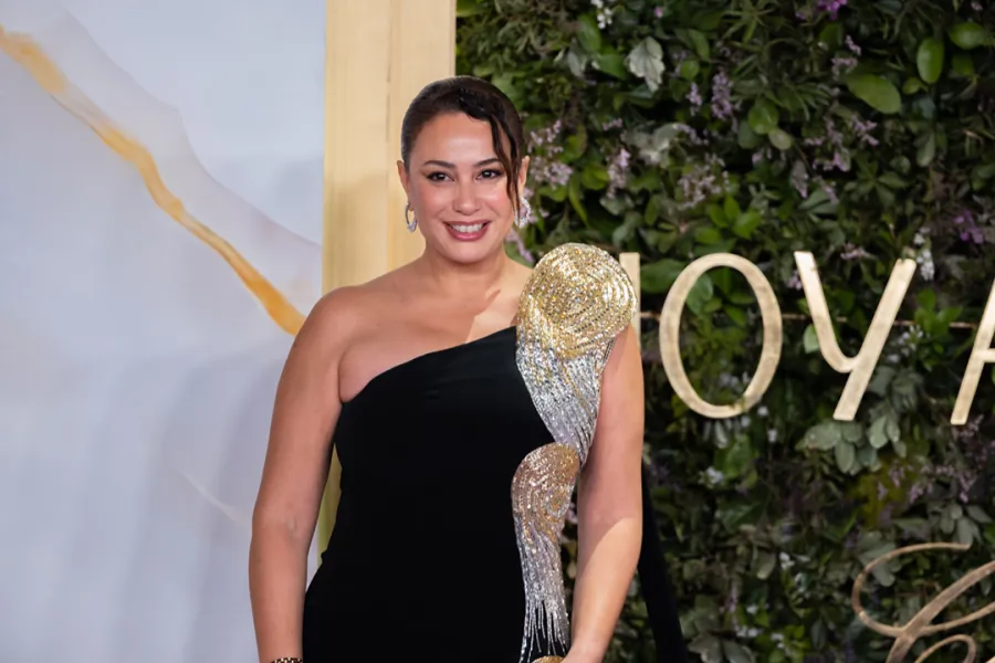هند صبري في حفل joy awards 2026 - الصورة من الهيئة العامة للترفيه