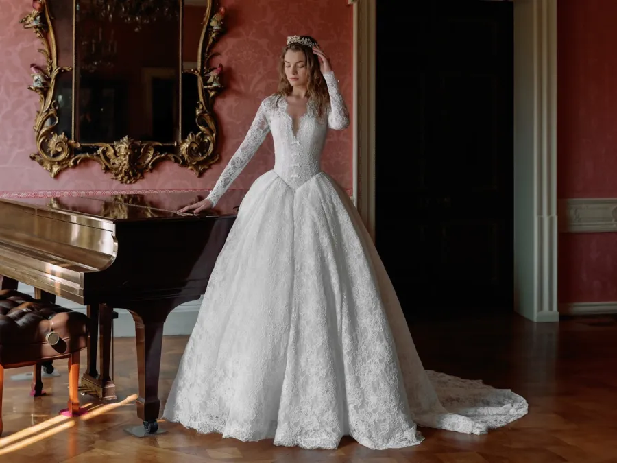 فستان زفاف من سارة نوري Sareh Nouri - الصورة من Launchmetrics/Spotlight ©