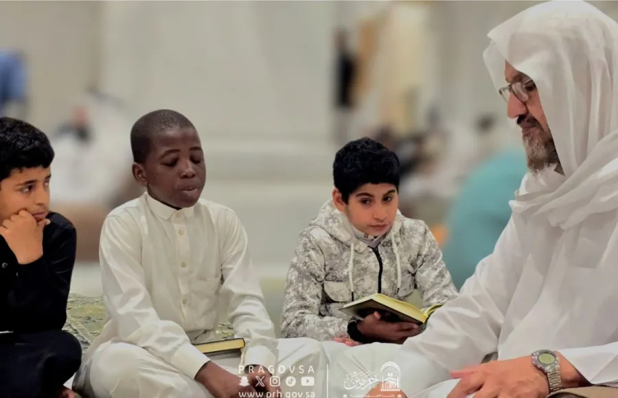 إطلاق البرنامج القرآني الشتوي في المسجد الحرام  - الصورة من الموقع الرسمي لرئاسة الشؤون الدينية بالمسجد الحرام والمسجد النبوي