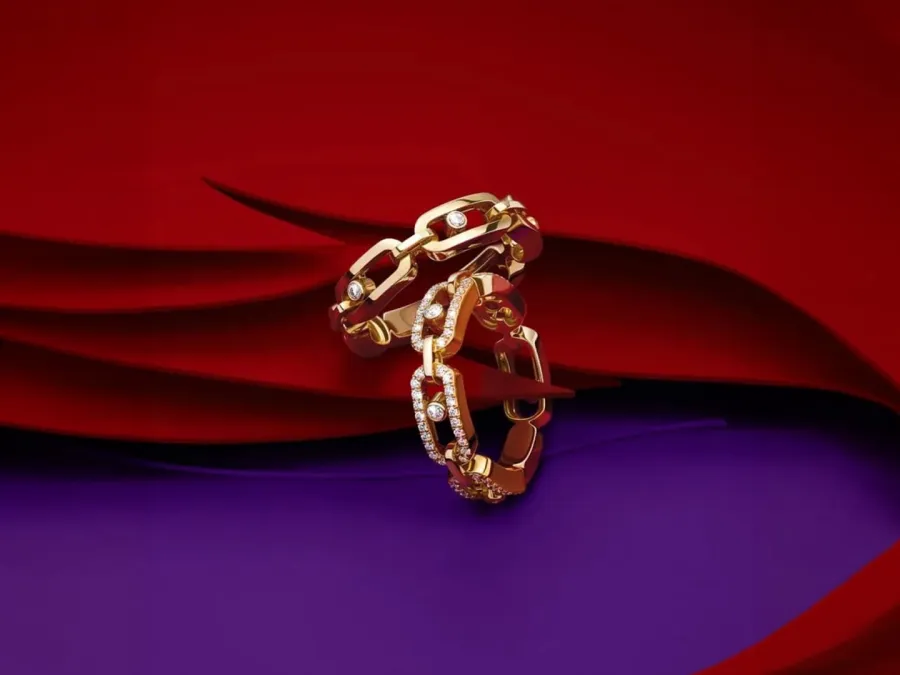 خواتم من ميسيكا Messika- الصورة من إنستغرام العلامة بعدسة Leslie Zhang JiaCheng