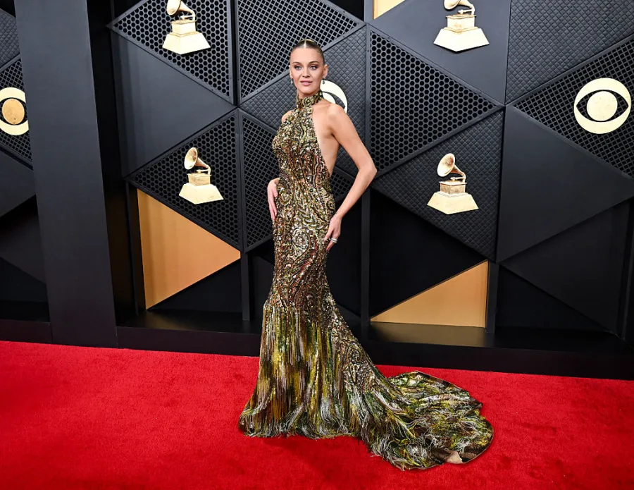 كيلسي باليريني Kelsea Ballerini في حفل جوائز غرامي 2026- (مصدر الصورة  Gilbert Flores/Billboard via Getty Images)