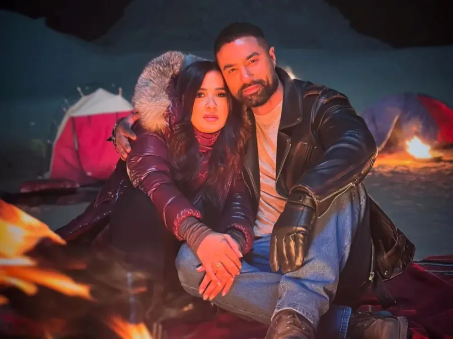 ياسمين عبد العزيز وكريم فهمي- الصورة من صفحة ياسمين عبد العزيز على فيسبوك