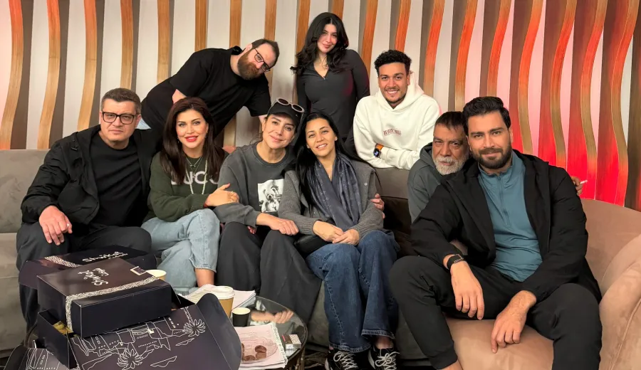 أبطال مسرحية سمن على عسل- الصورة من الشركة المنتجة للمسرحية