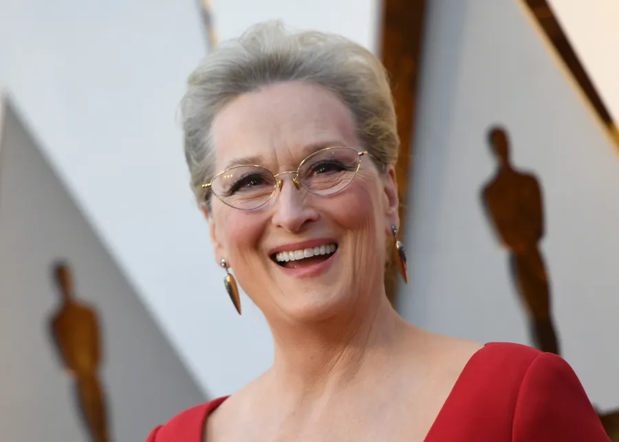ميريل ستريب Meryl Streep من حفل توزيع جوائز الاوسكار 2018 - مصدر الصورة: VALERIE MACON / AFP