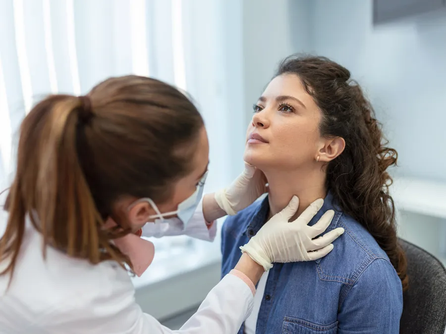 علامات الإصابة بالغدة الدرقية