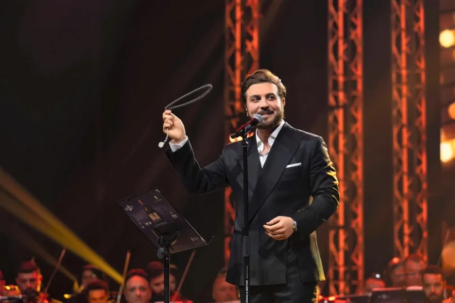 ماجد المهندس -الصورة من حسابه  على الانستغرام