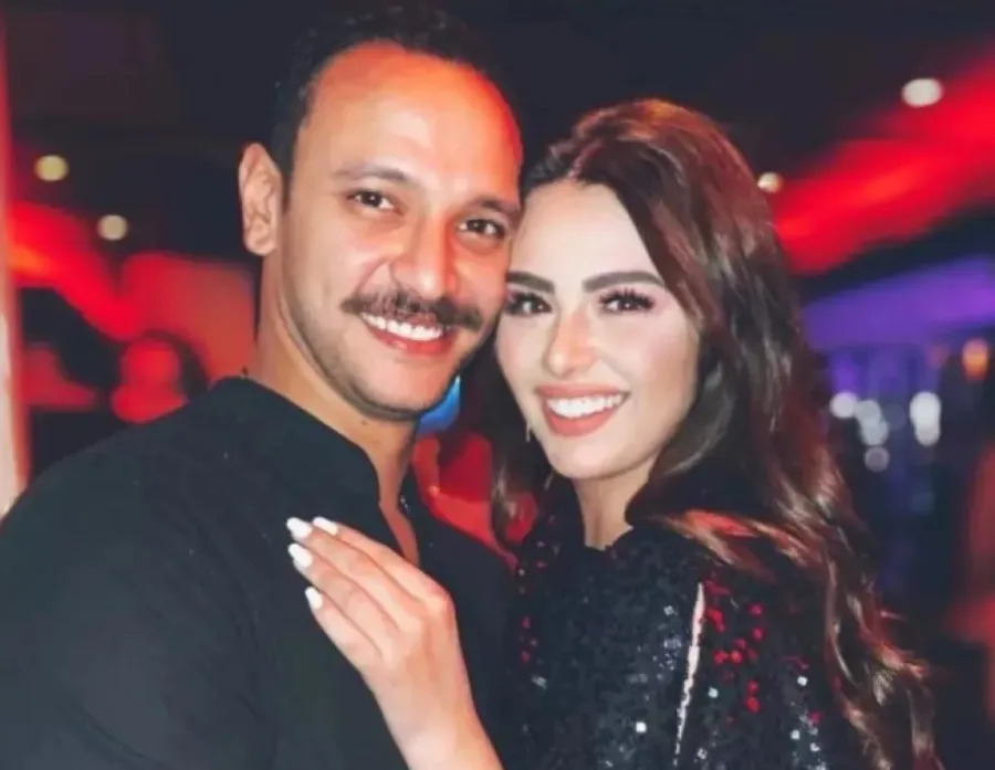 هنادي مهنا وزوجها أحمد خالد صالح- الصورة من حسابها على إنستغرام