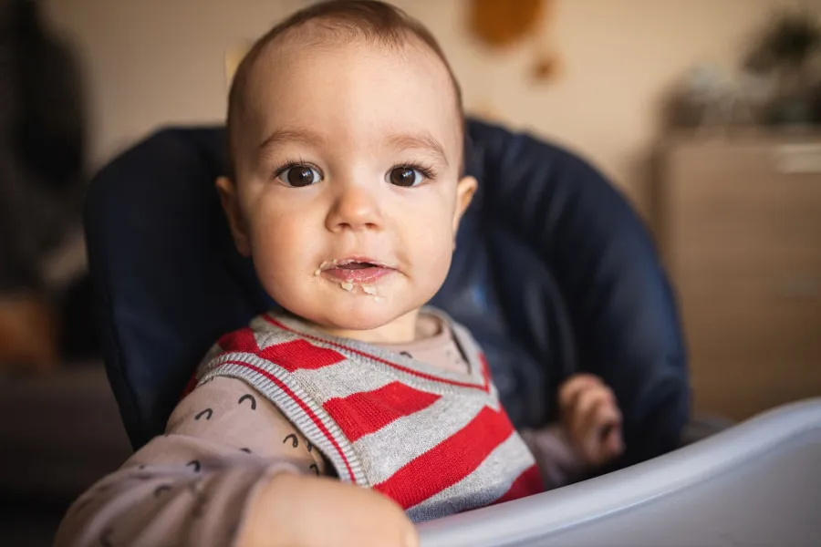 صورة رضيع بعد الفطام