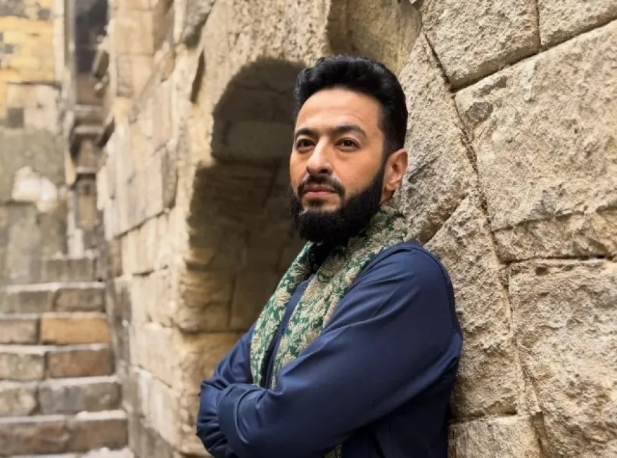 حمادة هلال من مسلسل المداح 6- الصورة من حسابه على إسنتغرام