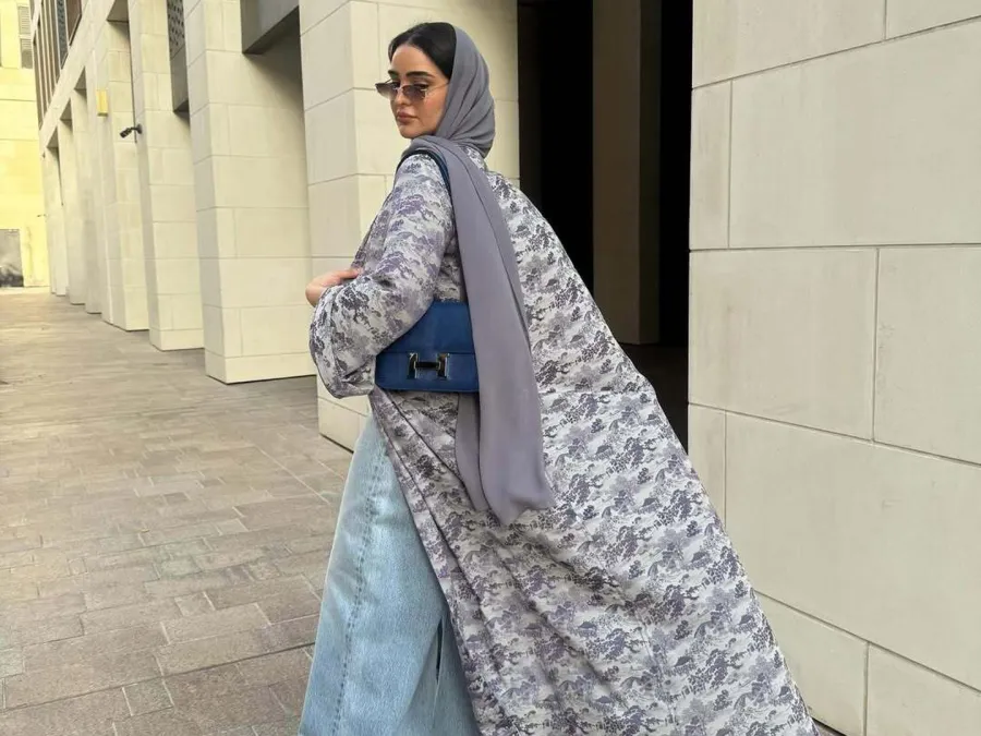 مدونة الموضة سمر الأحمد - الصورة من حسابها على انستغرام