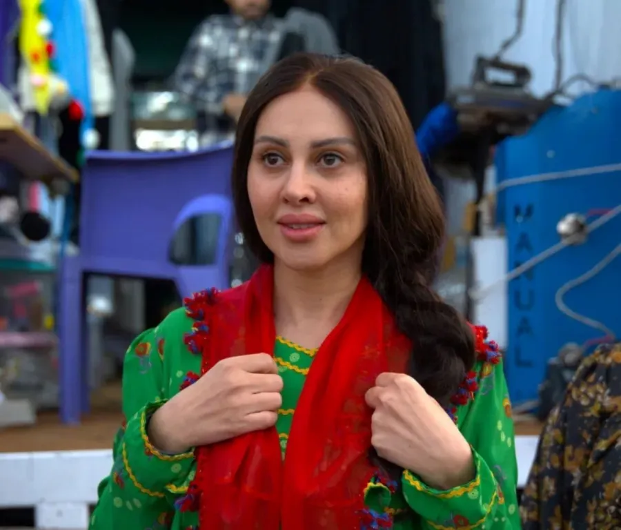 ياسمين رئيس من كواليس التصوير- الصورة من الشركة المنتجة