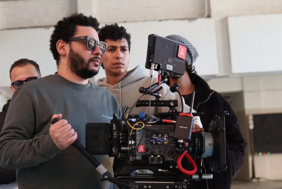 الصورة من المركز الإعلامي للمخرج محمد سلامة 