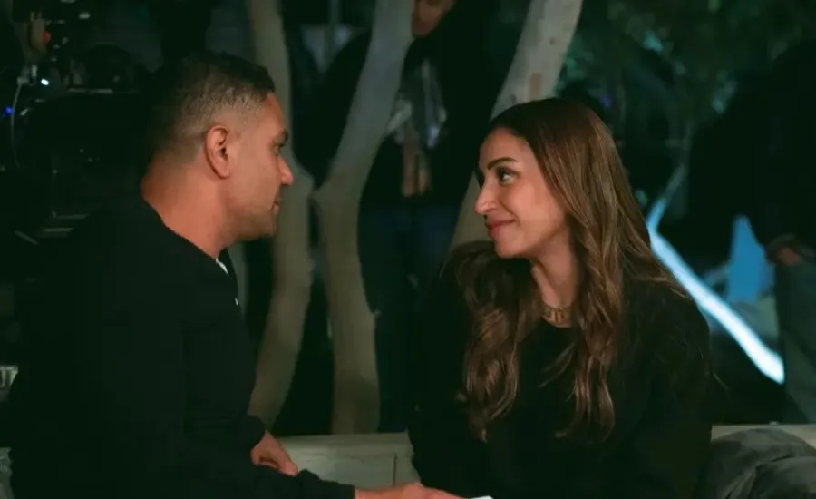 دينا الشربيني وآسر ياسين من مسلسل اتنين غيرنا  الصورة من الشركة المنتجة