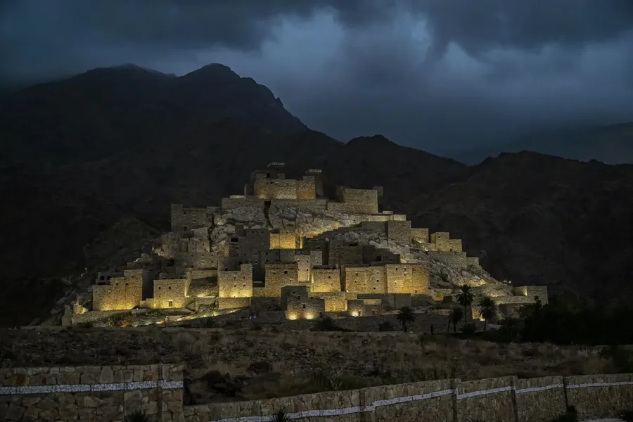 قصور منطقة الباحة. الصورة من منصة الصور السعودية