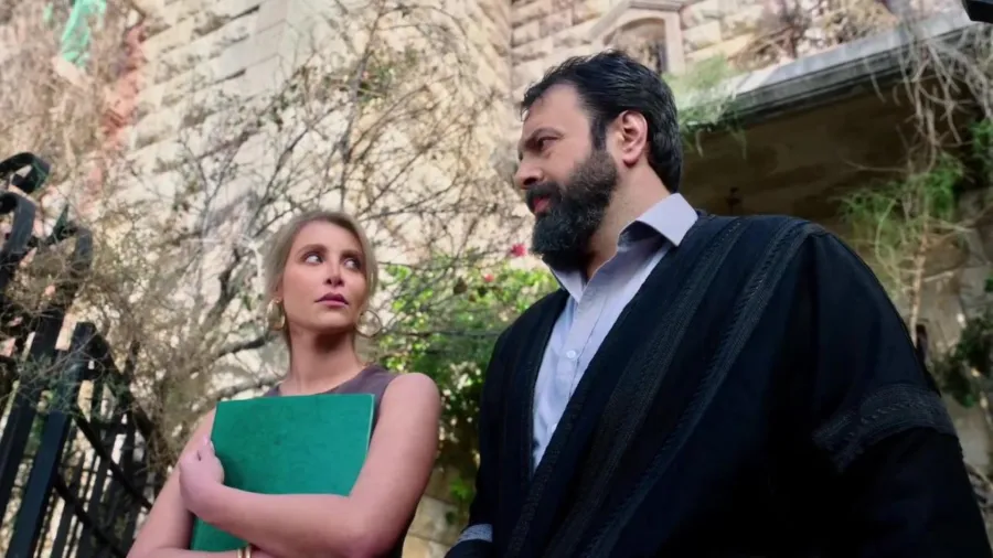 نور علي وتيم حسن في أحد مشاهد مسلسل مولانا- الصورة من حسابها على إنستغرام