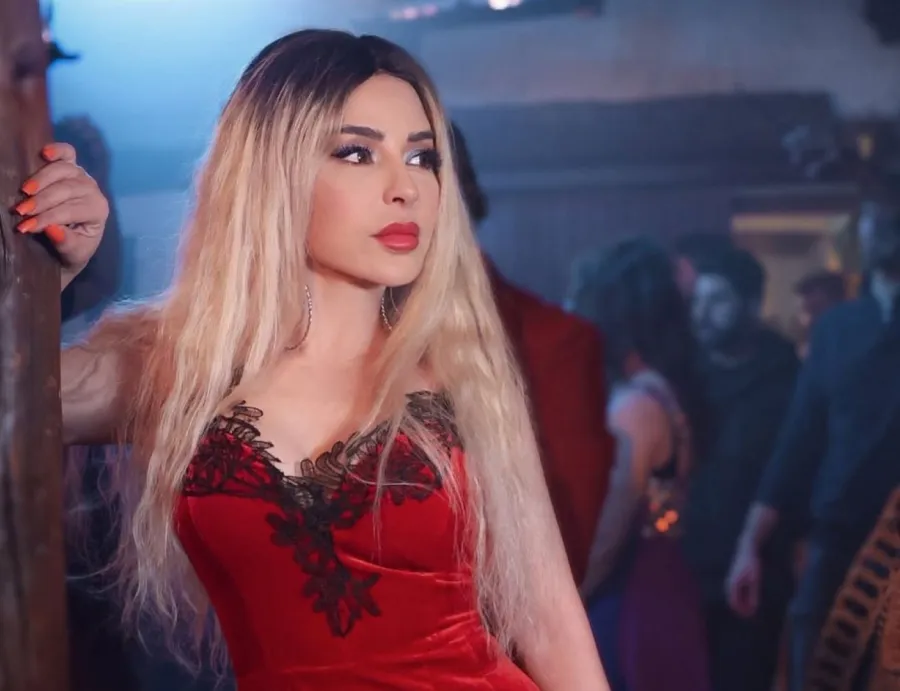 كواليس مسلسل بالحرام- الصورة من حساب ماغي بوغصن على إنستغرام