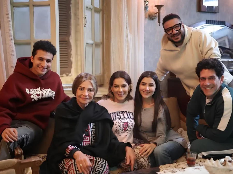 أسرة مسلسل الست موناليزا- الصورة من حساب المؤف محمد سيد بشير على إنستغرام